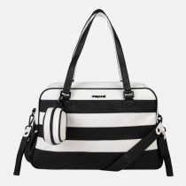 Bolso Canastilla Rayas Con Portachupete de Mayoral