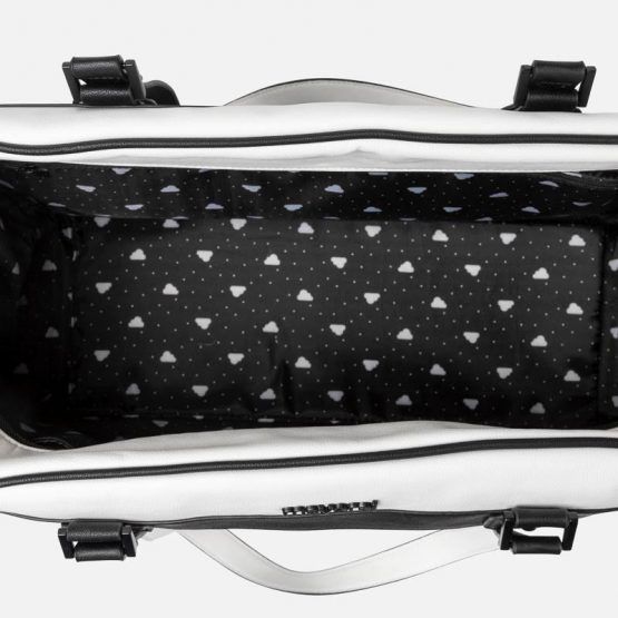 Bolso Canastilla Mayoral Rayas Con Portachupete