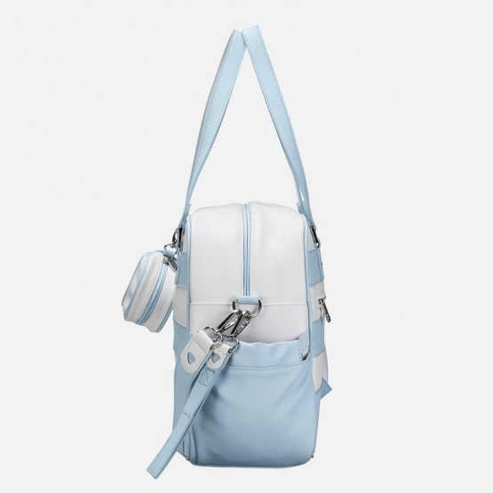 Bolso Canastilla Mayoral Rayas Con Portachupete